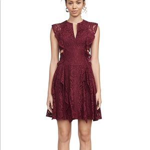 BCBGMaxAzria Cutout Lace Dress
